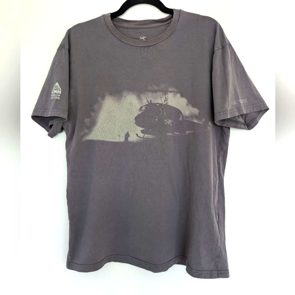 Arc'teryx Helicopter Faded T-Shirt Sz L